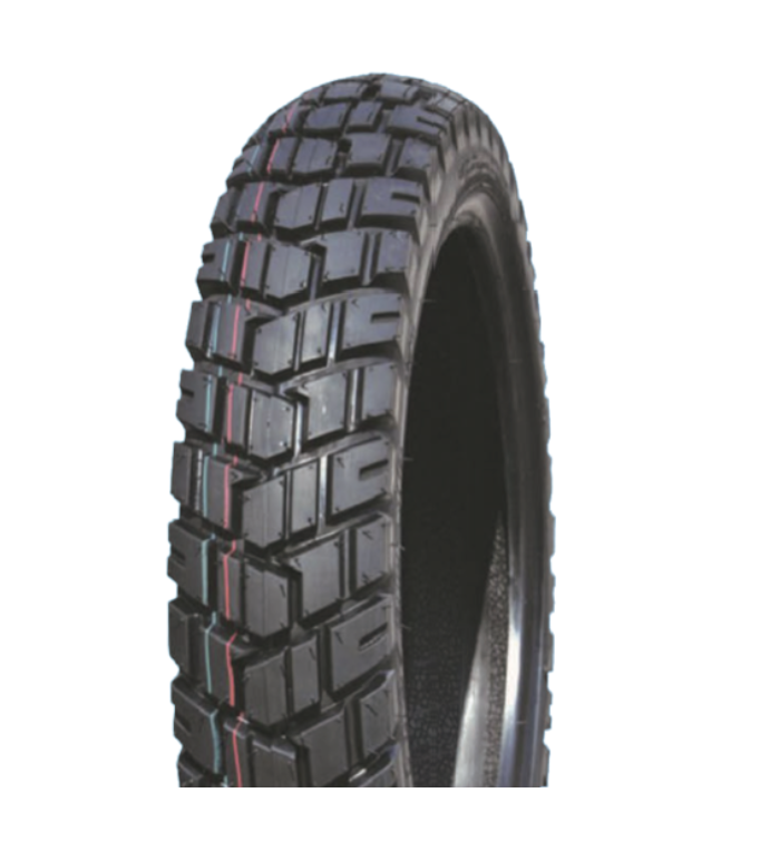 Llanta 3.00-18 GR-833 TL MONSTER DUAL - 8PR UB338 Marca GRID