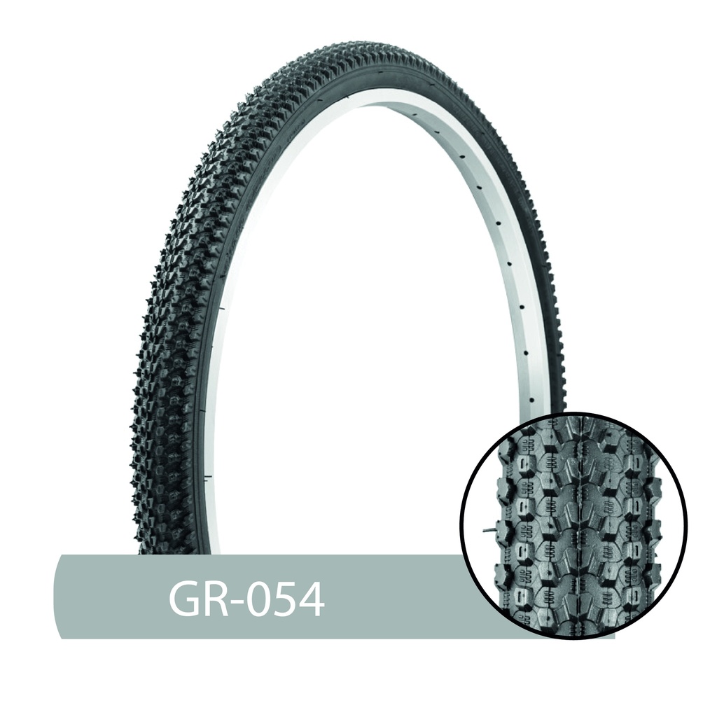 LLANTA BICICLETA+27.5 X 2.125+NEGRA+(57-584)+GR-054+MARCA+GRID+APEX