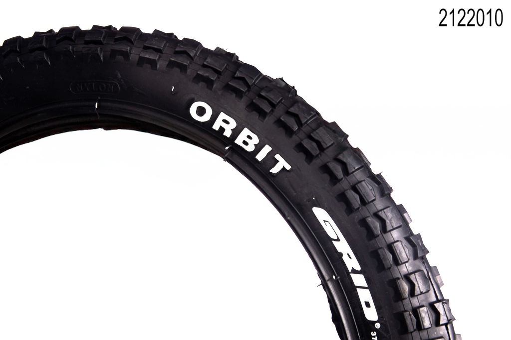 LLANTA BICICLETA+20 X 2.125+NEGRA+(57-406)+GR-177+MARCA+GRID+MOTOCROSS