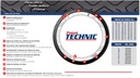 Llanta para moto 110/70-13 (TL) Tipo Tubular Modelo BELLATRIX Marca Technic Brasil