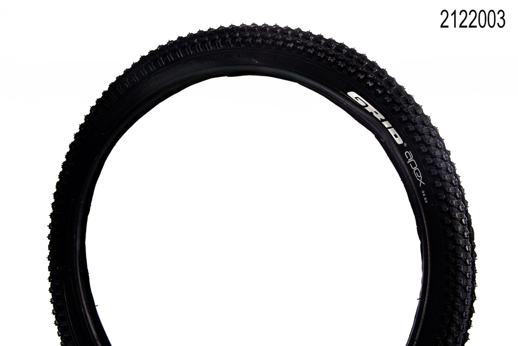 LLANTA BICICLETA+20 X 2.125+NEGRA+(57-406)+GR-054+MARCA+GRID+APEX