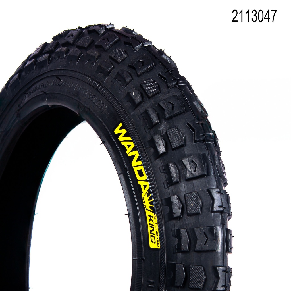 LLANTA+12 1/2 X 2 1 1/4+P1033(A)+22TPI+NEGRA+MARCA+WANDAKING