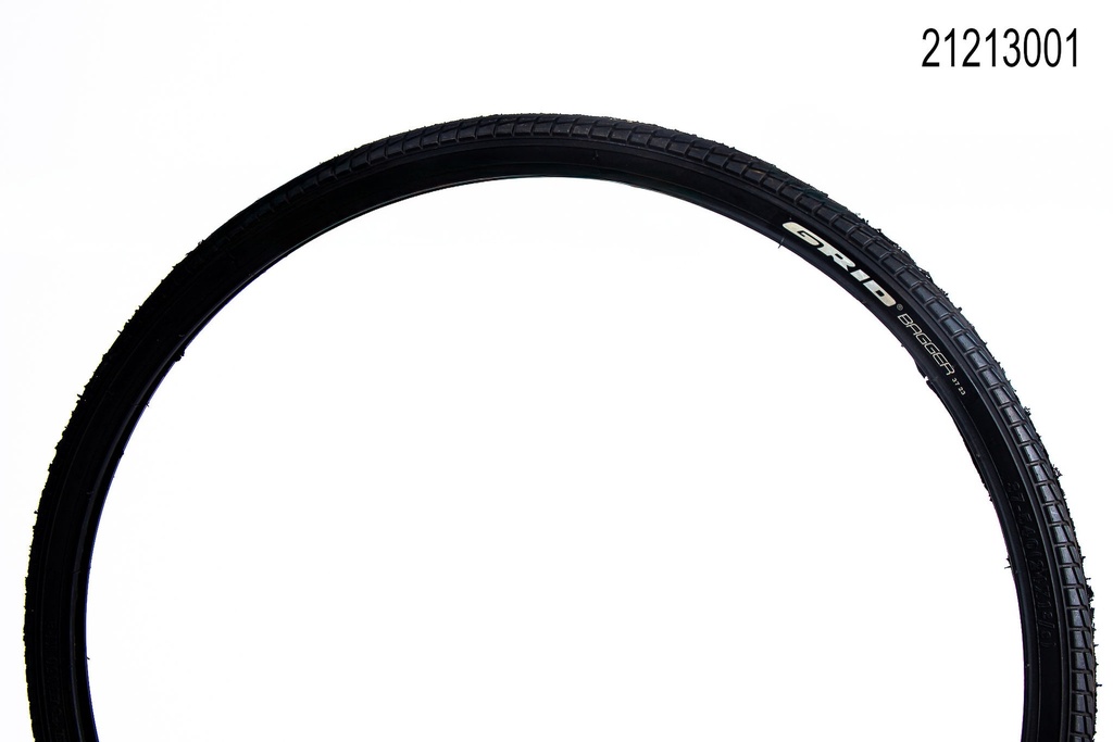 LLANTA BICICLETA+24 X 1 3/8+NEGRA+(37-540)+GR-016+MARCA+GRID+BAGGER