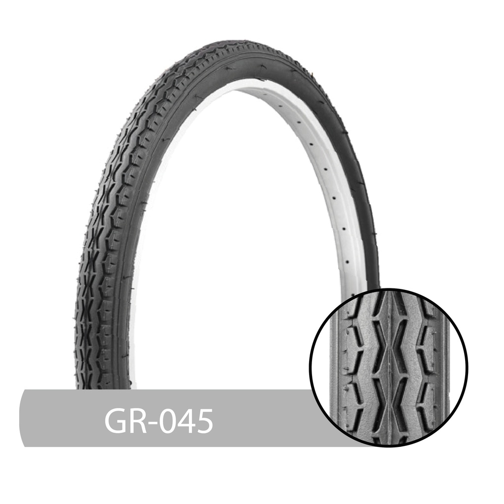 LLANTA BICICLETA+12 1/2 X 2 1/4+NEGRA+(57-203)+GR-045+MARCA+GRID+RXFOUR