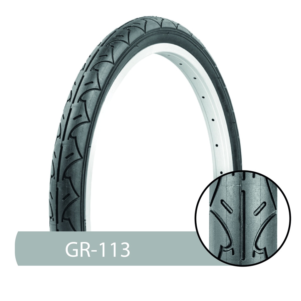 LLANTA BICICLETA+20 X 2.125+NEGRA+(57-406)+GR-113+MARCA+GRID+TEAM2