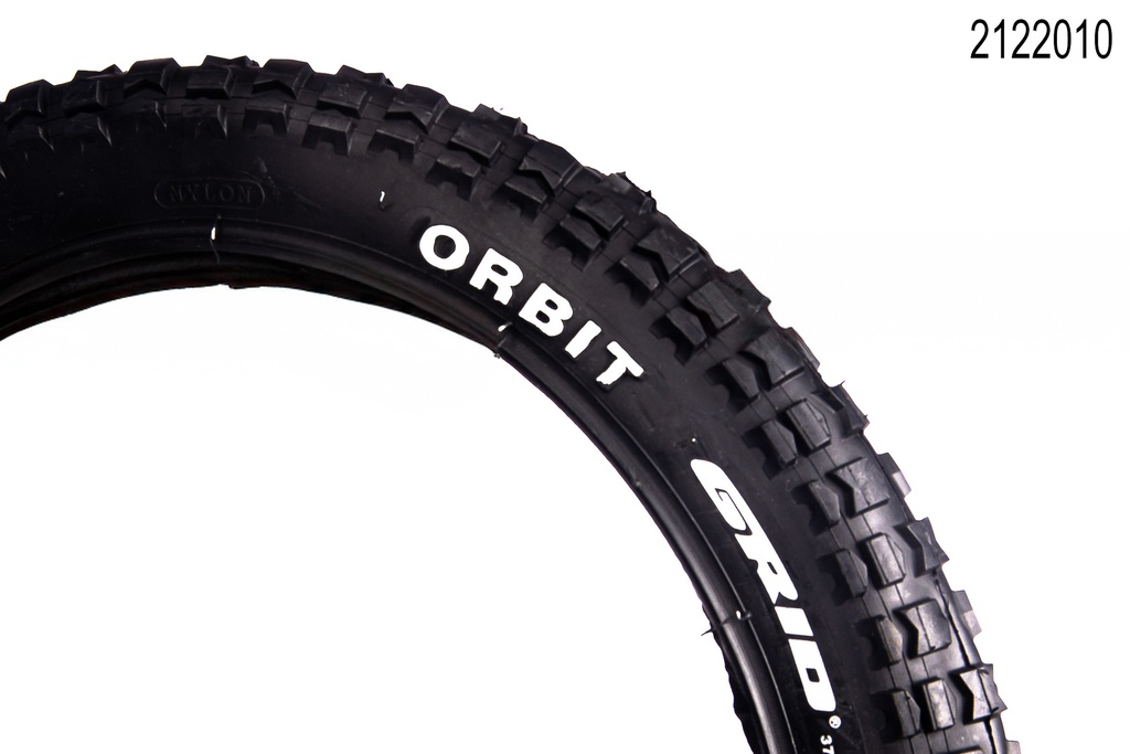 LLANTA BICICLETA+20 X 2.125+NEGRA+(57-406)+GR-177+MARCA+GRID+MOTOCROSS