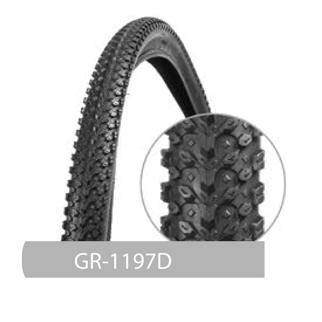 LLANTA BICICLETA+26 X 2.125+NEGRA+(57-559)+GR-1197D+MARCA+GRID+PROJET