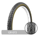 LLANTA BICICLETA+26 X 2.125+LINEA AMARILLA+(57-559)+GR-072+MARCA+GRID+GP3